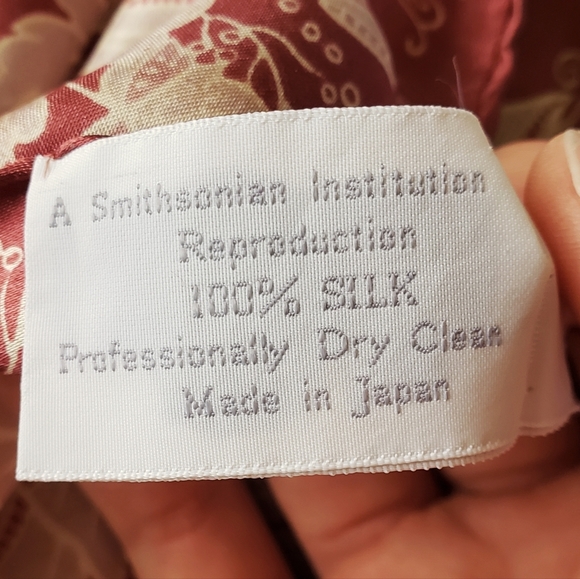 Vintage Silk Scarf - Picture 4 of 5